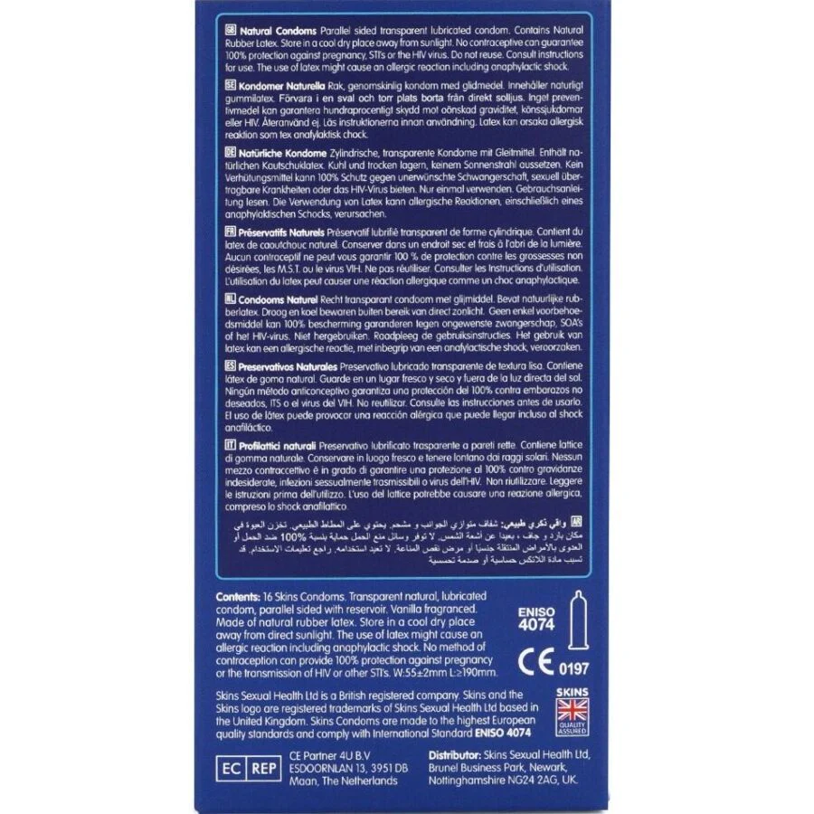 SKINS - PRESERVATIVOS NATURAIS PREMIUM PACOTE 16 - Image 4