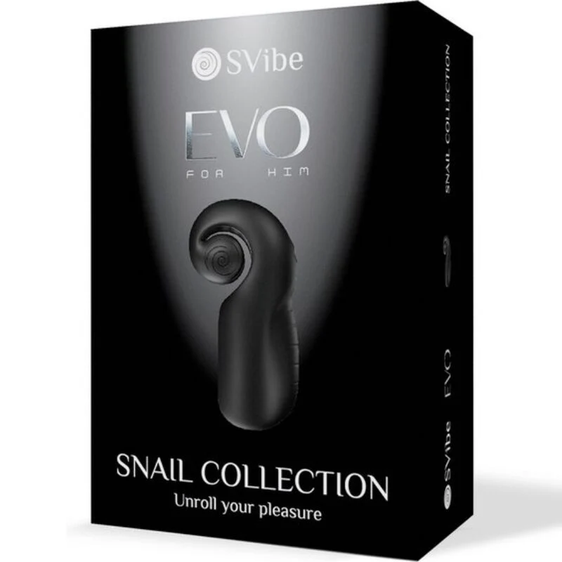 SNAIL VIBE - EVO PARA ELE MASTURBADOR MASCULINO SLIDE NROLL PRETO - Image 7