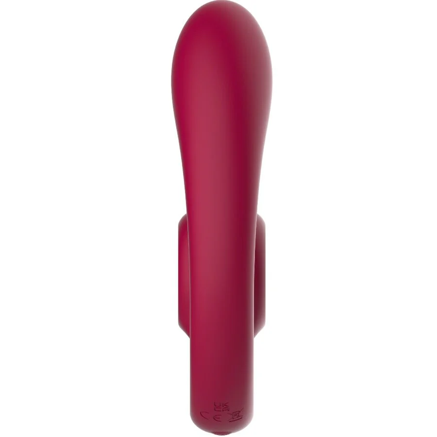 SNAIL VIBE - GIZI DUO ESTIMULADOR DE CASAIS COM CONTROLE REMOTO BURGUNDY - Image 5
