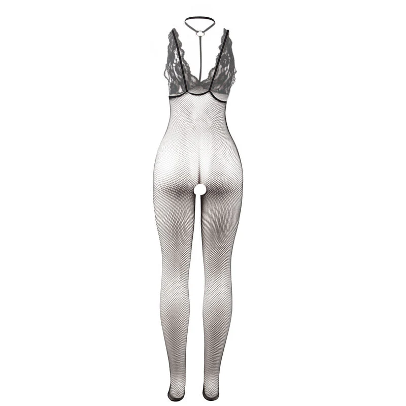 SUBBLIME - 951993 BODYSTOCKING SEM COSTAS DE REDE TRANSPARENTE PRETO TAMANHO ÚNICO - Image 6