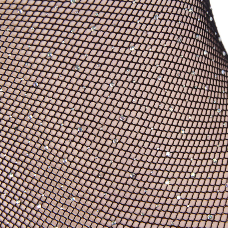 SUBBLIME - 952297 BODY DE REDE ARRASTADORA BRILHANTE COM OMBROS DE FORA MANGA LONGA PRETO TAMANHO ÚNICO - Image 4