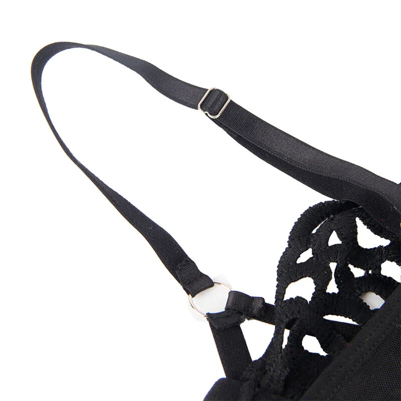 SUBBLIME - 954055 BODY SEXY DE RENDA PRETO S/M - Image 6