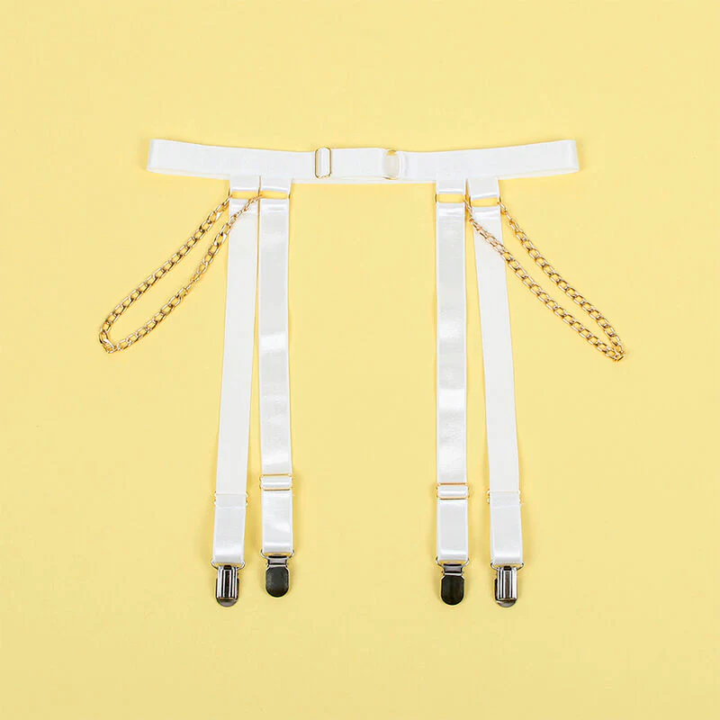 SUBBLIME - 954291 BODY COM CORRENTES + CINTO-LIGA BRANCO L/XL - Image 9