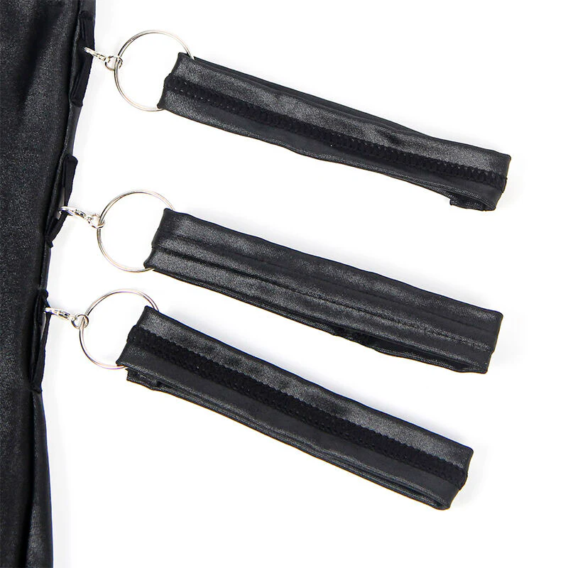 SUBBLIME - 954413 CORPO BONDAGE DE COURO PRETO L/XL - Image 7