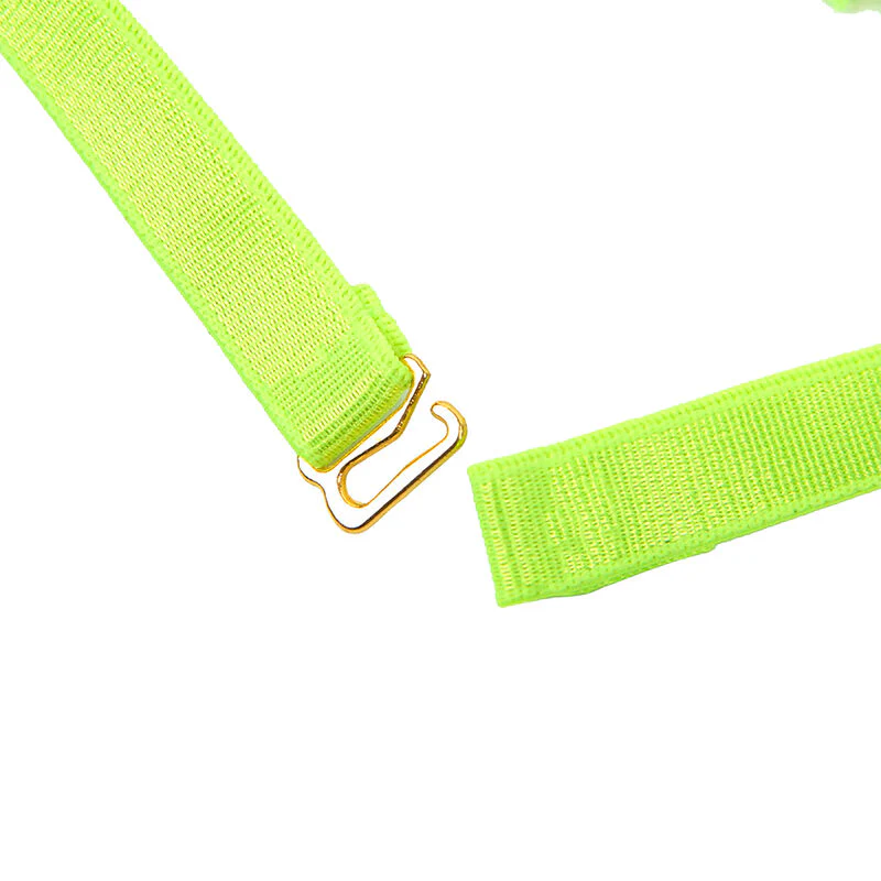 SUBBLIME - 955281 CONJUNTO DE SUTIÃ COM COLAR E DETALHES NAS PERNAS VERDE FLUORESCENTE L/XL - Image 10