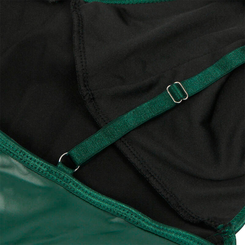 SUBBLIME - 955441 VESTIDO COM ALÇAS DE COURO VERDE L/XL - Image 8