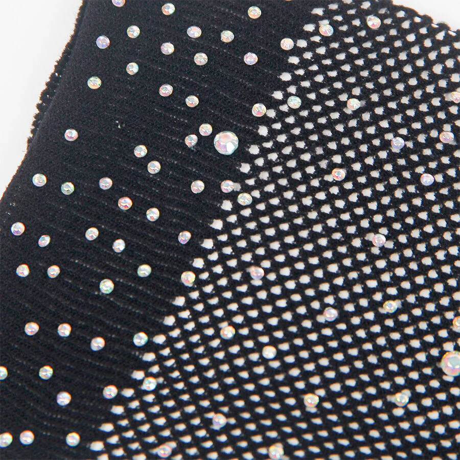 SUBBLIME - 957469 LUVAS SHINE TRANSPARENTES PRETAS S/M - Image 5