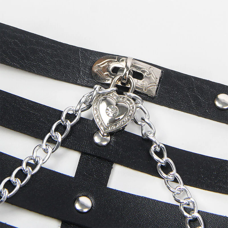 SUBBLIME - ARNÊS CORSET COM CORRENTE DETALHE TAMANHO ÚNICO - Image 8