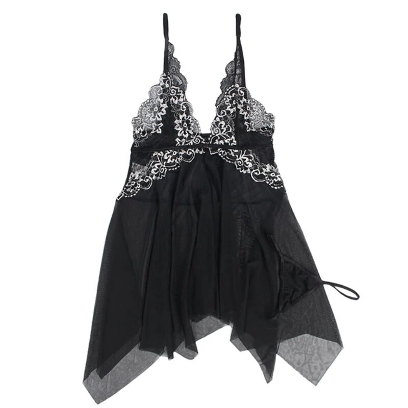 SUBBLIME - BABYDOLL TELA TUL PECHO ENCAJE S/M - Image 19