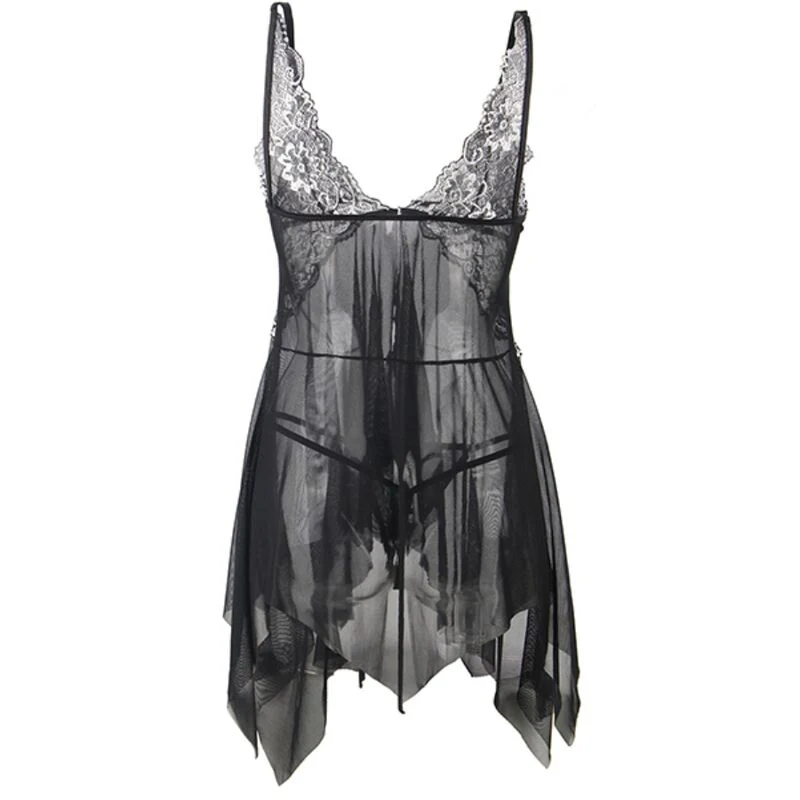 SUBBLIME - BABYDOLL TELA TUL PECHO ENCAJE S/M - Image 20