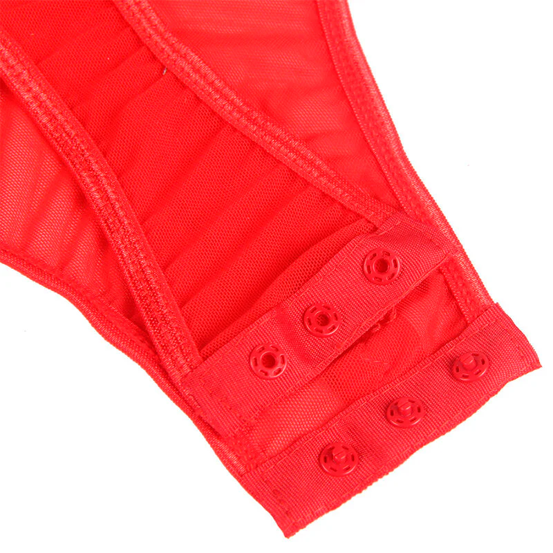 SUBBLIME - TEDDY CON LIGUERO DETALLE TIRAS PECHO ROJO S/M - Image 13