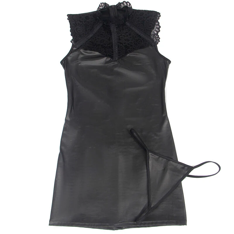 SUBBLIME - VESTIDO SEXY DE CUERO S/M - Image 33
