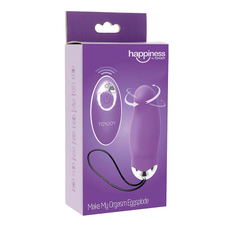 TOYJOY - FELICIDADE MEU ORGASMO EGGSPLODE VIBRADOR ROXO CONTROLE REMOTO - Image 7