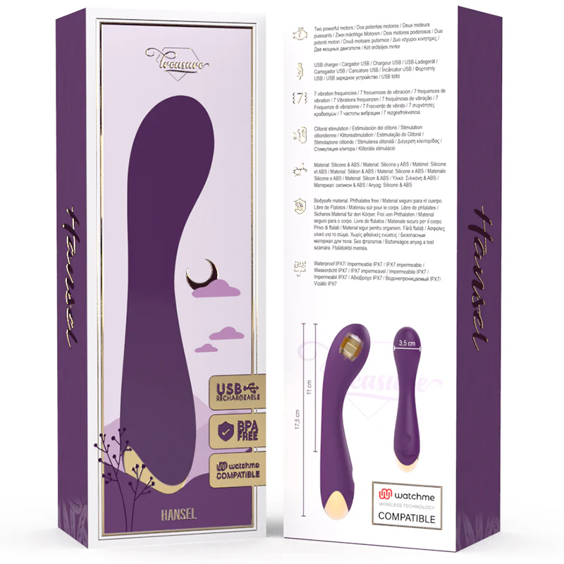 TREASURE - HANSEL G-SPOT VIBRATOR WATCHME WIRELESS TECHNOLOGY COMPATÍVEL - Image 2