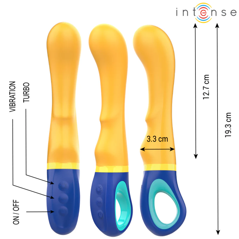 VIBRADOR INTENSO - SHAGGY AMARELO G-SPOT - Image 2
