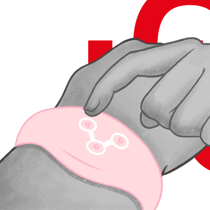 WATCHME - RELÓGIO COM TECNOLOGIA SEM FIO ROSA SUAVE - Image 7
