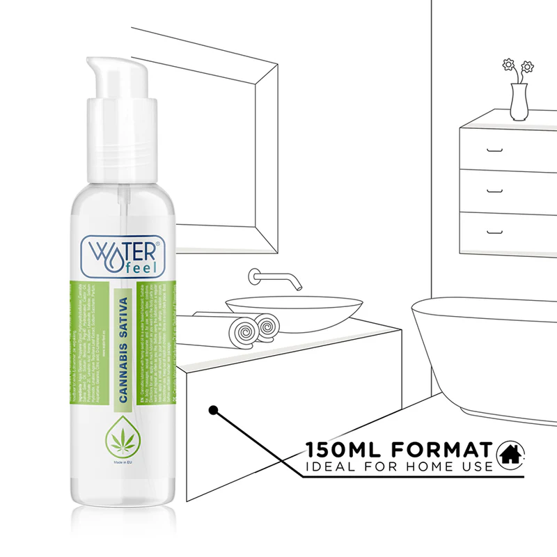 WATERFEEL - LUBRIFICANTE DE CANÁBIS 150 ML - Image 5