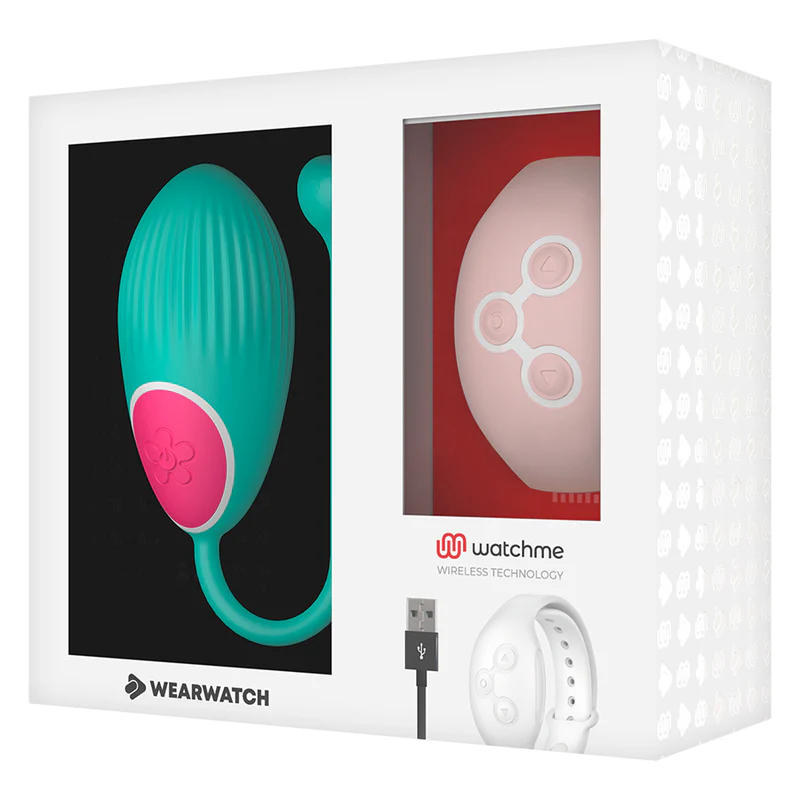 WEARWATCH - TECNOLOGIA WATCHME CONTROLE REMOTO OVO ÁGUA DO MAR / ROSA - Image 5