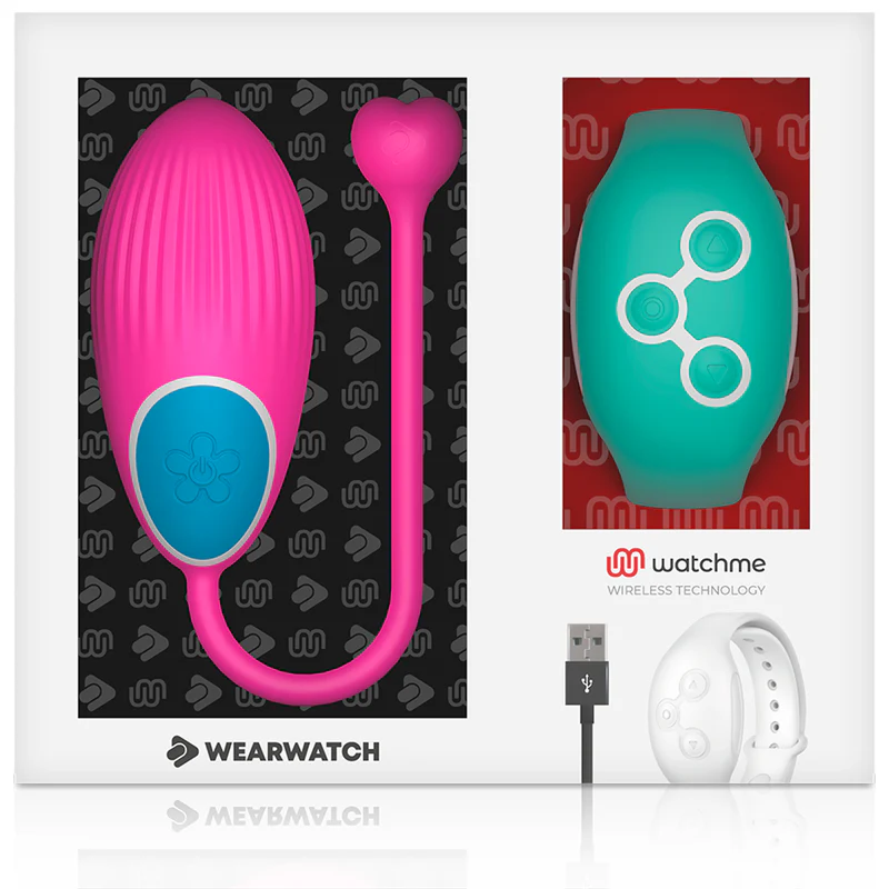 WEARWATCH - TECNOLOGIA WATCHME CONTROLE REMOTO OVO FÚCSIA / ÁGUA DO MAR - Image 5