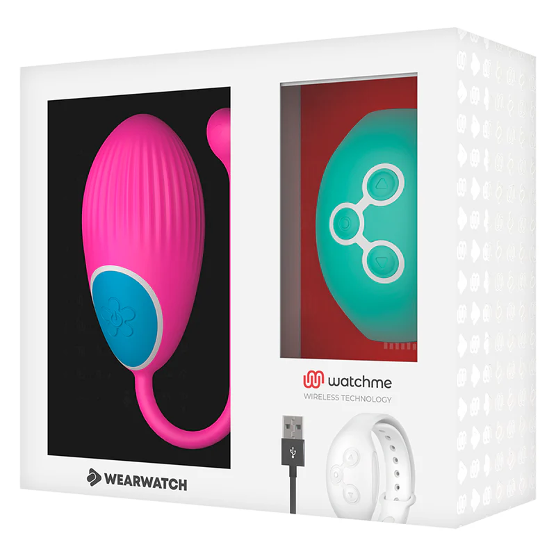 WEARWATCH - TECNOLOGIA WATCHME CONTROLE REMOTO OVO FÚCSIA / ÁGUA DO MAR - Image 6