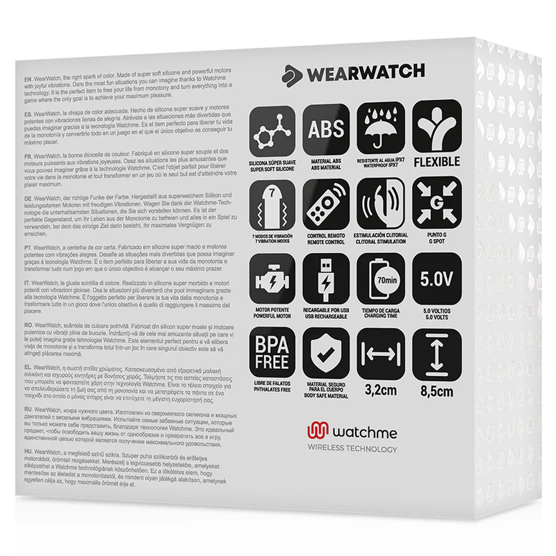 WEARWATCH - VIBRADOR DUAL TECHNOLOGY WATCHME VERDE CLARO - Image 6