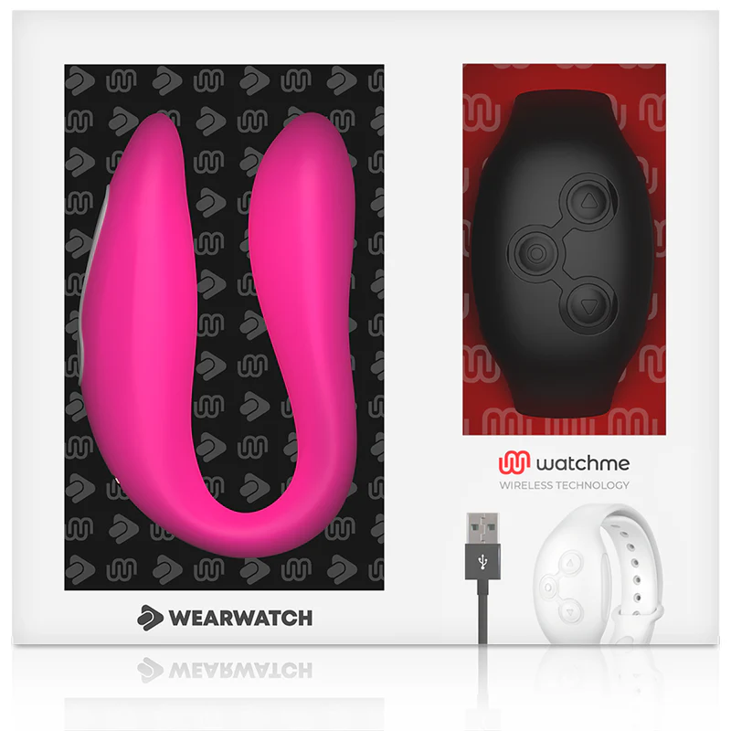 WEARWATCH - VIBRADOR WATCHME DUAL TECHNOLOGY FÚCSIA/AZABACHE - Image 6