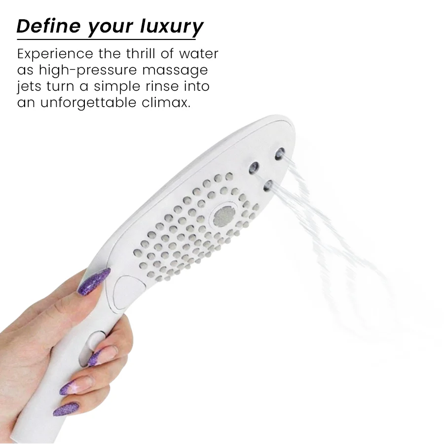 WOMANIZER - CHUVEIRO ESTIMULANTE CLITORIAL WAVE BRANCO - Image 3