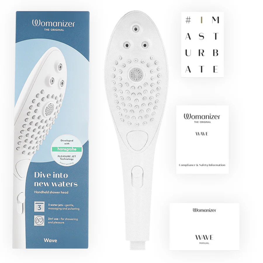 WOMANIZER - CHUVEIRO ESTIMULANTE CLITORIAL WAVE BRANCO - Image 6