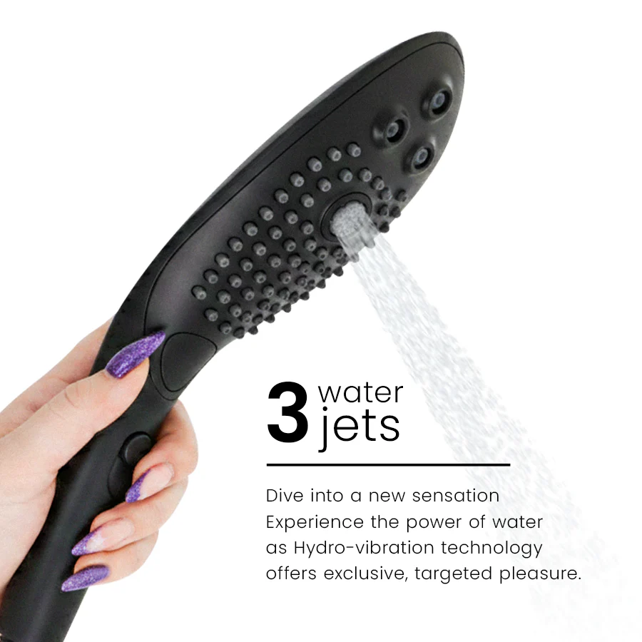 WOMANIZER - CHUVEIRO ESTIMULANTE CLITORIAL WAVE PRETO - Image 5
