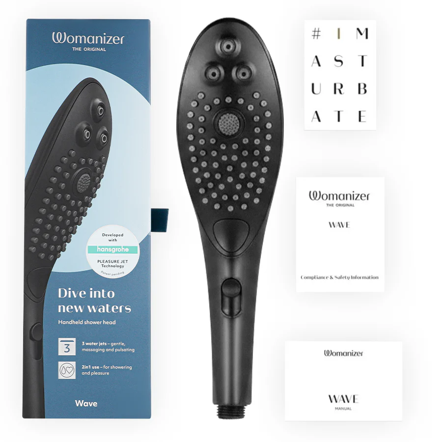 WOMANIZER - CHUVEIRO ESTIMULANTE CLITORIAL WAVE PRETO - Image 6