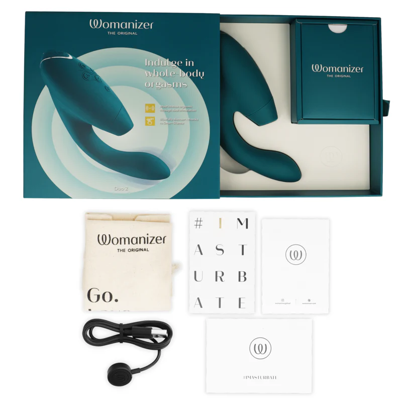 WOMANIZER - DUO 2 ESTIMULADOR BLUE PETROL - Image 6