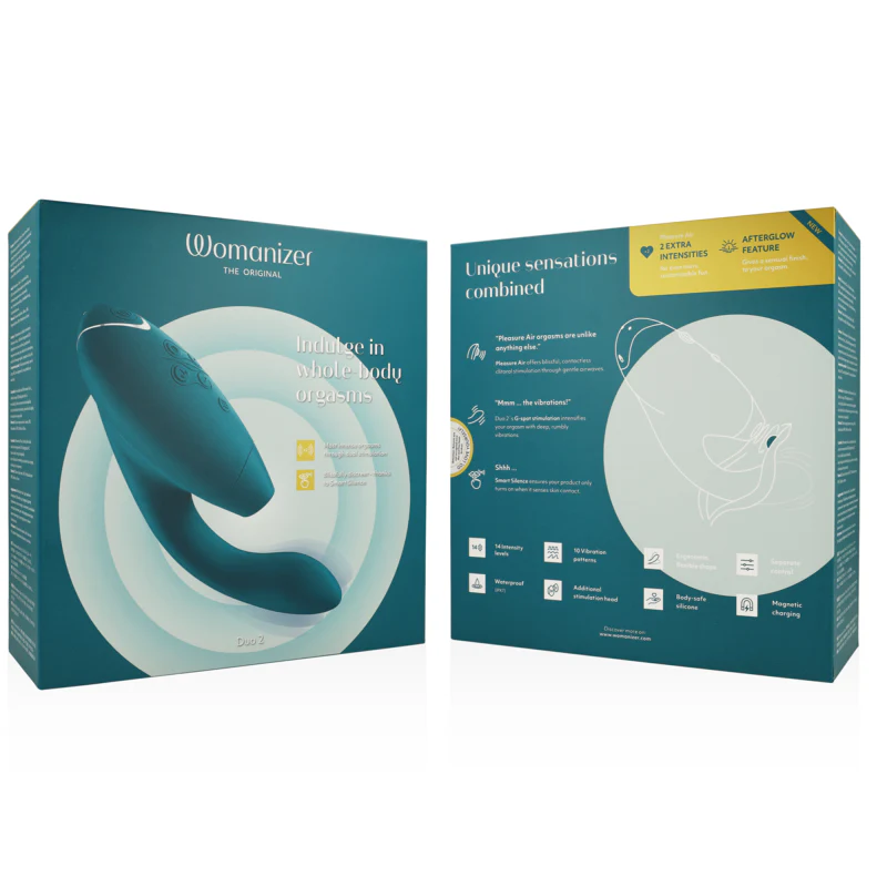WOMANIZER - DUO 2 ESTIMULADOR BLUE PETROL - Image 7