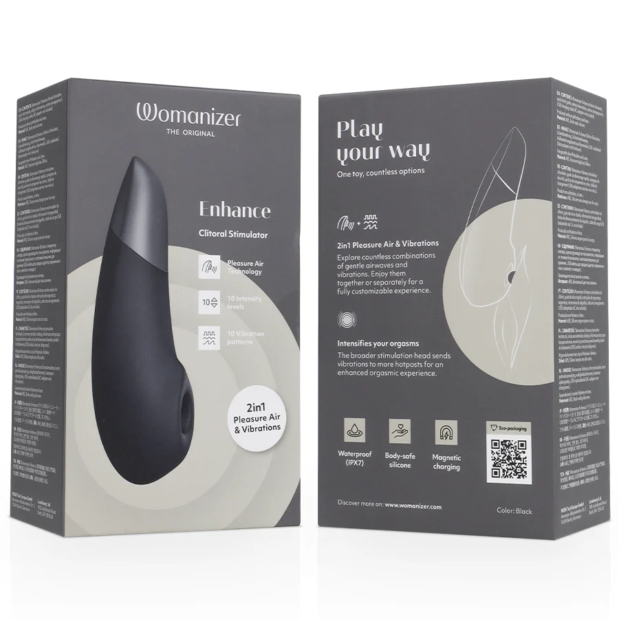 WOMANIZER - ESTIMULADOR CLITORIAL INTENSO PRETO - Image 7