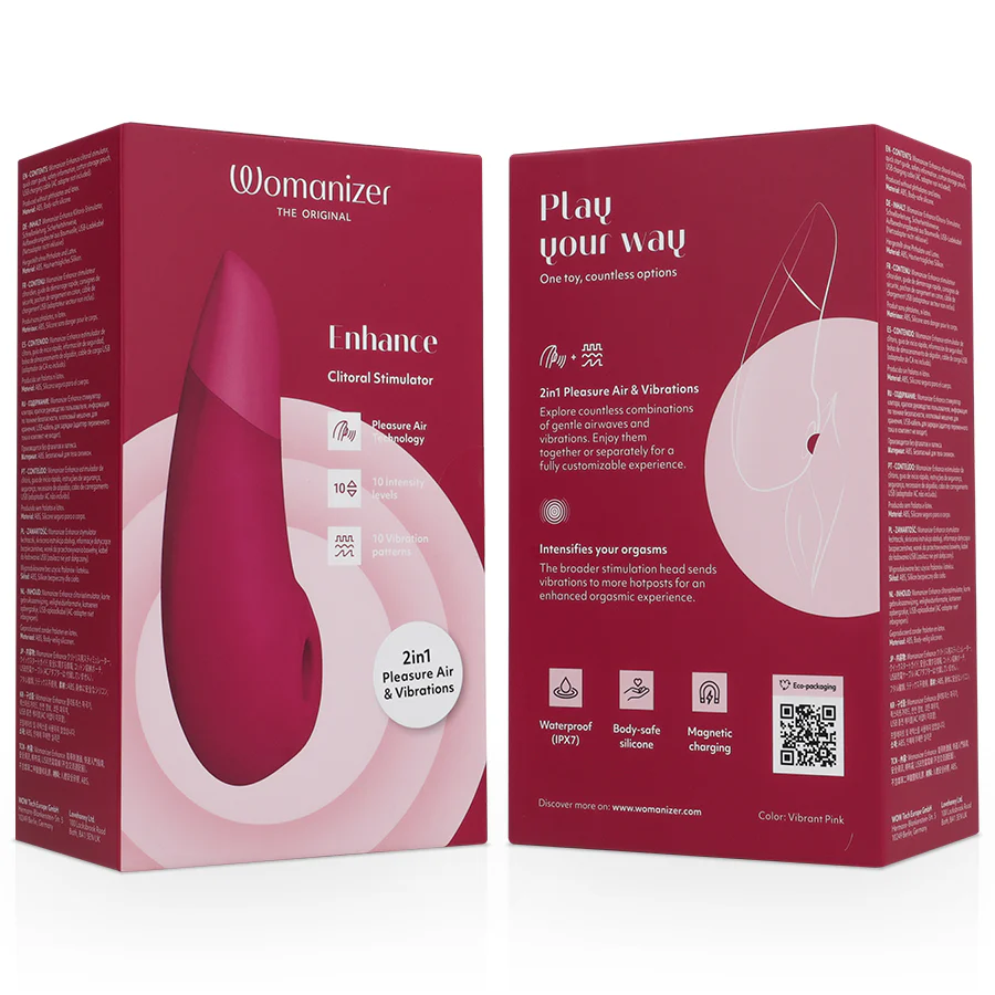 WOMANIZER - Estimulador Clitoriano Enhance Rosa Vibrante - Image 7