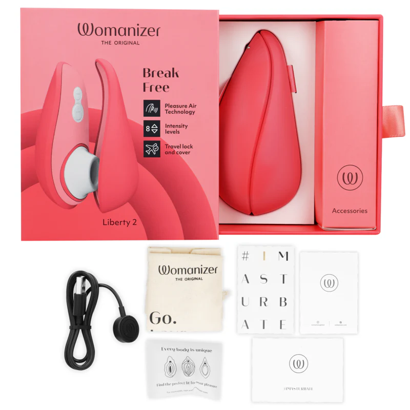WOMANIZER - LIBERTY 2 ESTIMULADOR & SUCCIONADOR CLITORIS VERDE CLARO - Image 20