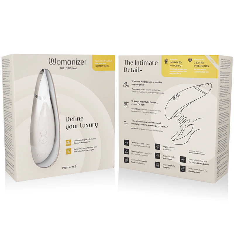 WOMANIZER - PREMIUM 2 ESTIMULADOR CLITORIAL WARM GREY - Image 7