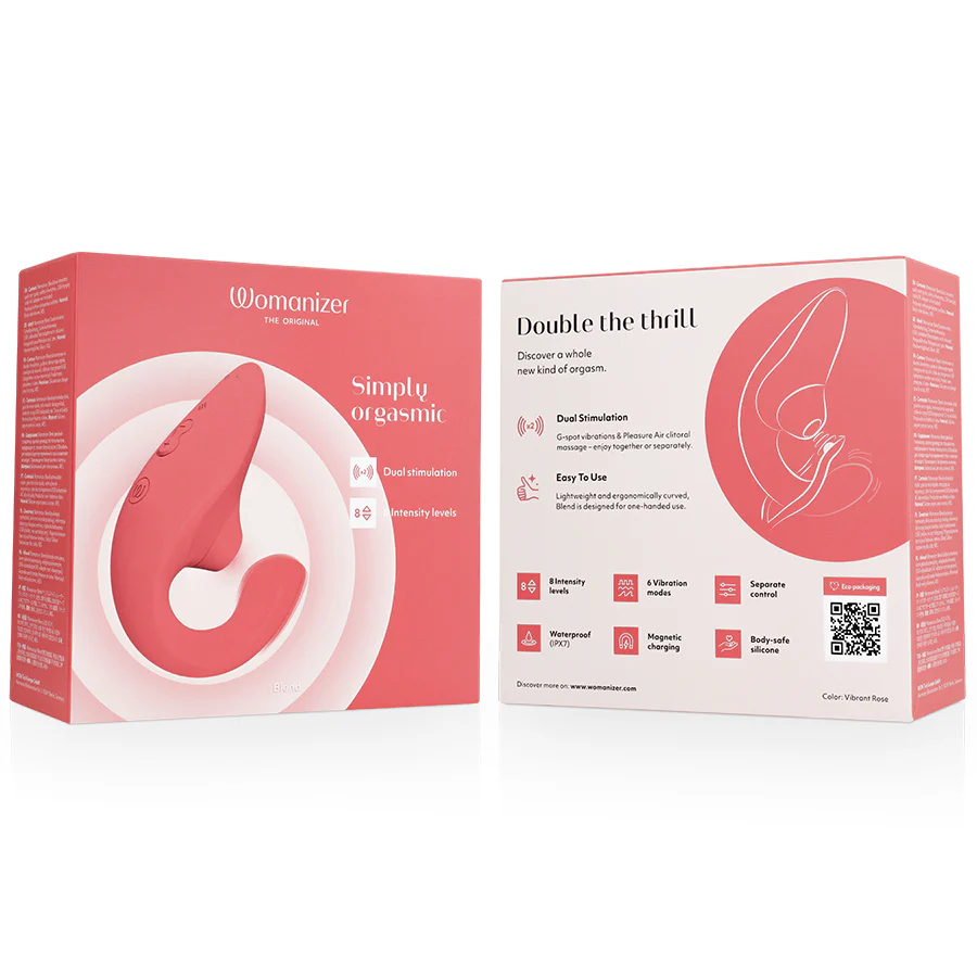 WOMANIZER - VIBRADOR ESTIMULADOR BLEND RABBIT ROSA VIBRANTE - Image 7