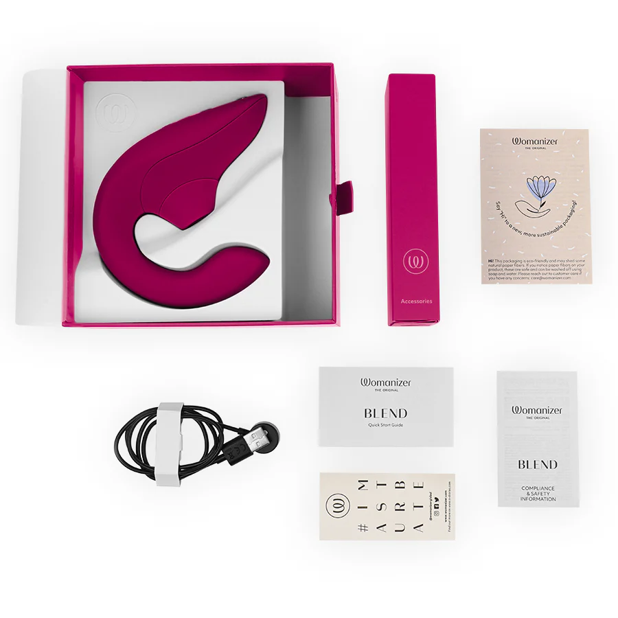 WOMANIZER - VIBRADOR ESTIMULADOR BLEND RABBIT ROSA VIBRANTE - Image 6