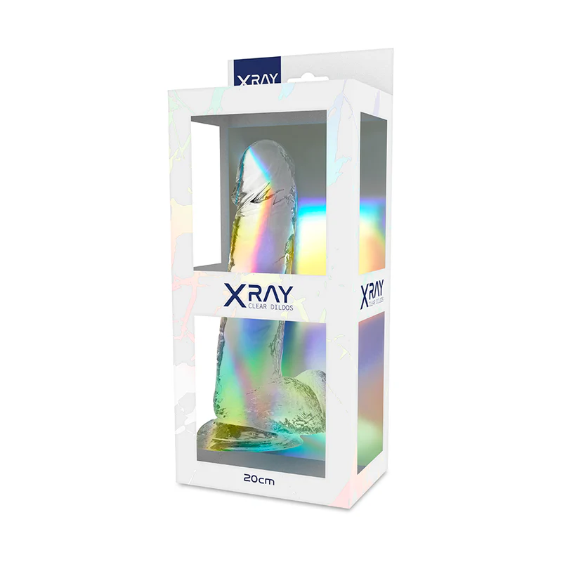 X RAY - ARNÊS + DILDO TRANSPARENTE COM BOLAS 20 CM -O- 4.5 CM - Image 10